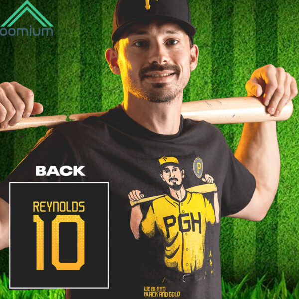 Pirates Bryan Reynolds City Connect Shirt 2024 Giveaway