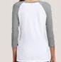 Tri-Blend 3/4 Sleeve Raglan NL6051