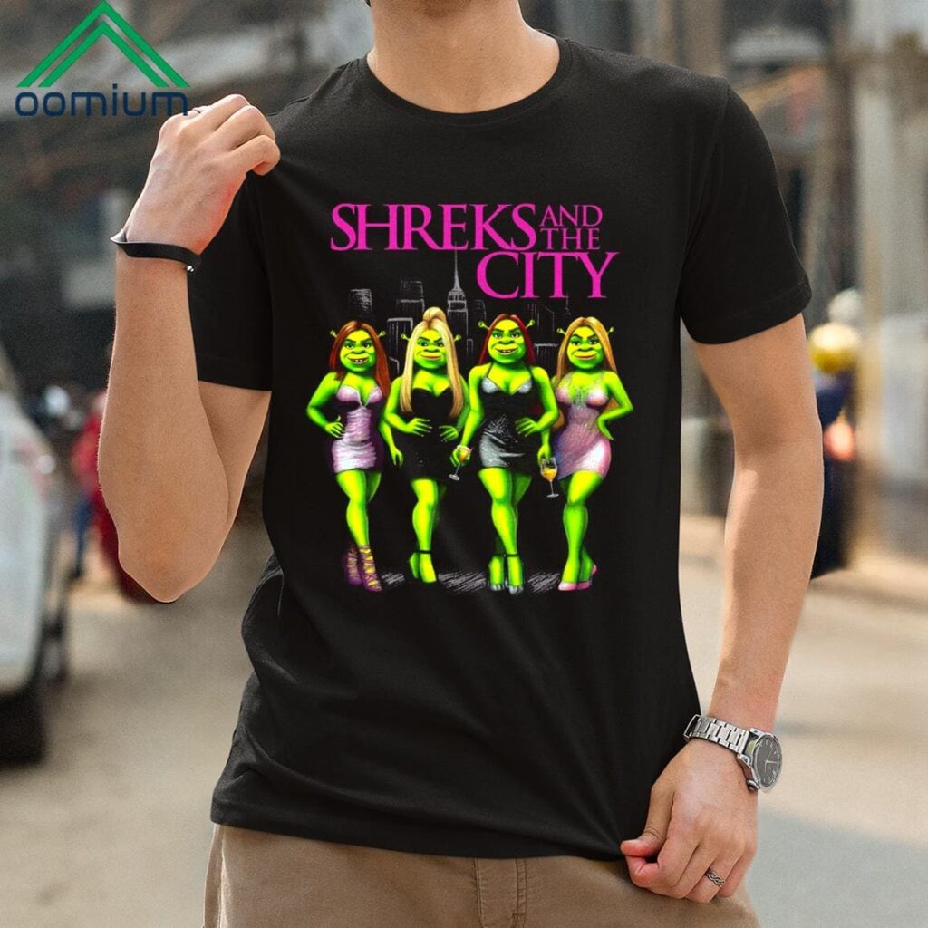 Shrek And The City Shirt - oomium.com