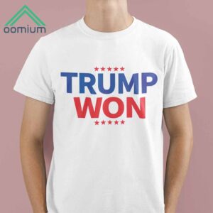 Travis Kelce Trump Won Shirt