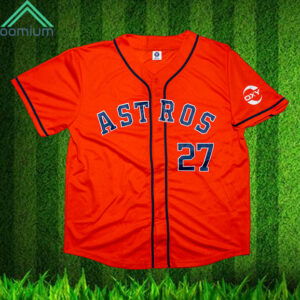 Astros Jose Altuve Replica Orange Jersey 2024 Giveaway