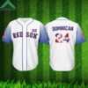 Red Sox Dominican Republic Celebration Jersey 2024 Giveaway