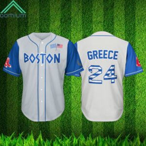 Red Sox Greek Celebration Jersey 2024 Giveaway