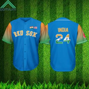 Red Sox India Celebration Jersey 2024 Giveaway