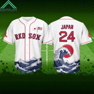 Red Sox Japanese Celebration Jersey 2024 Giveaway