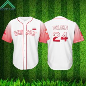 Red Sox Polish Celebration Jersey 2024 Giveaway