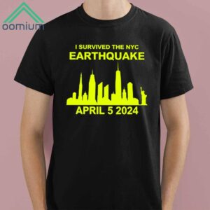 Skill Issue I Survived The Nyc Earthquake April 5Th 2024 Shirt