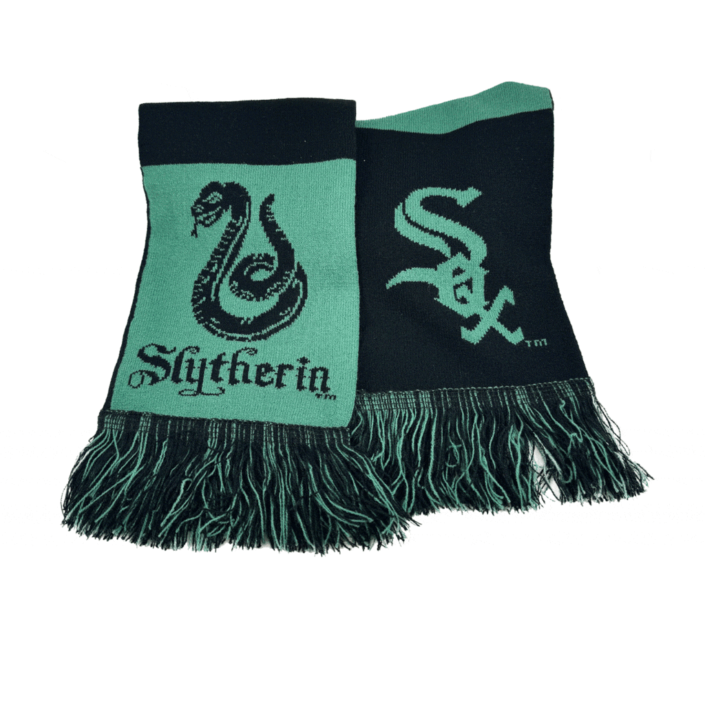 Slytherin scarf White Sox 2024