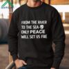Ahmed Fouad Alkhatib From The River To The Sea Only Peace Will Set Us Free Shirt 2