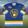 Brewers Sal Frelick Hockey Jersey Theme Night 2024 Giveaway