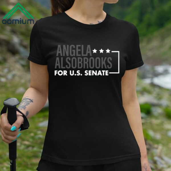 Candidly Tiff Wearing Angela Alsobrooks For U.S Senate Shirt