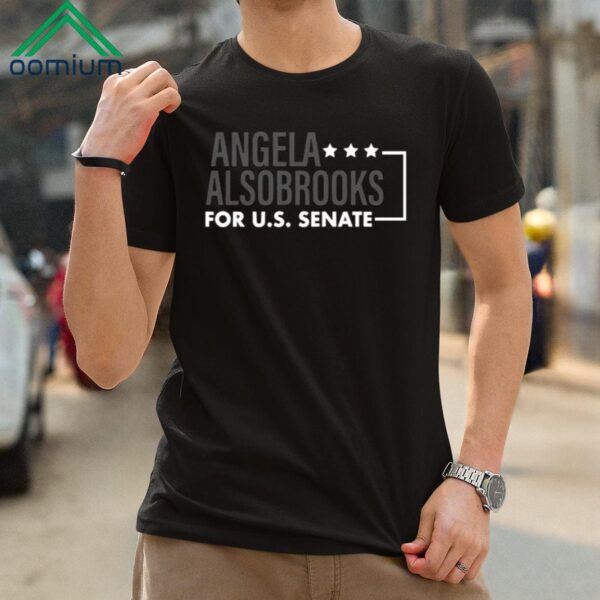 Candidly Tiff Wearing Angela Alsobrooks For U.S Senate Shirt