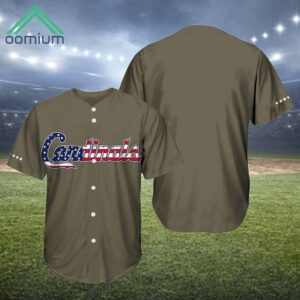 Cardinal Military Appreciation Night Jersey 2024 Giveaway