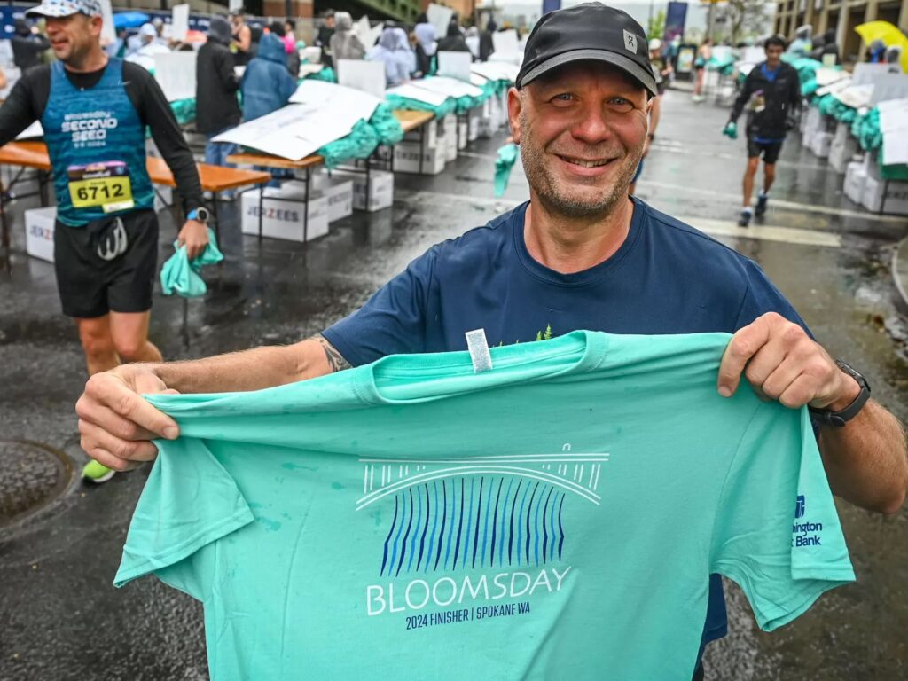 Conquer Bloomsday 2024 Shirt for the winner!