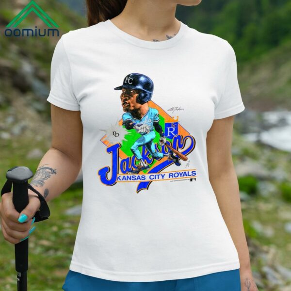 KC Royals Bo Jackson Salem Sportswear Baseball Shirt