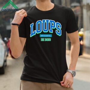 Loups Equipe De Basketball De Bois Shirt