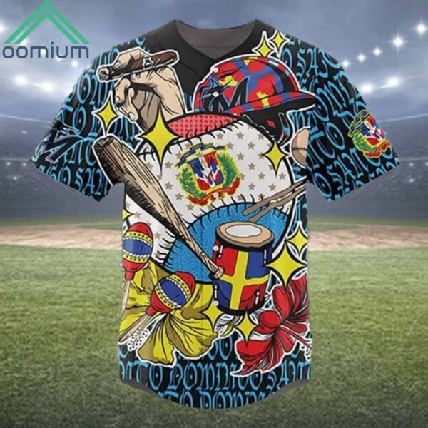 Marlins Dominican Republic Heritage Jersey 2024 Giveaway