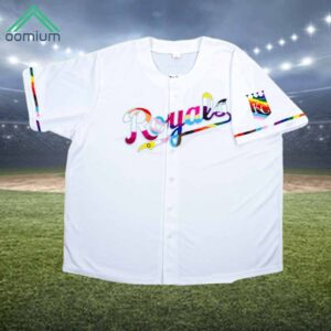 Royals Pride Day Baseball Jersey 2024 Giveaway