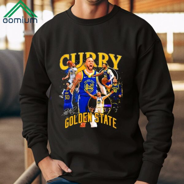 Stephen Curry Golden State Warriors Stadium Essentials Player Crossroads Signature Shirt 2