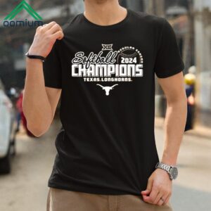 Texas Longhorns 2024 Big 12 Softball Regular Season Champions Shirt