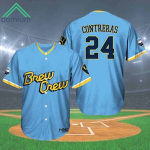 2024 Brewers William Contreras City Connect Jersey Giveaway