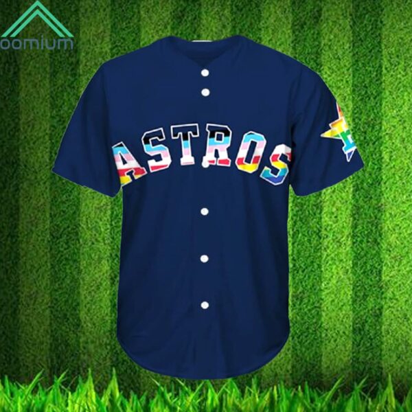 Astros Pride Night Jersey 2024 Giveaway