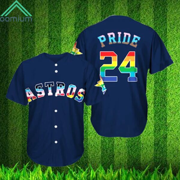 Astros Pride Night Jersey 2024 Giveaway