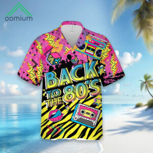 Back To The 80's Hawaiian Shirt