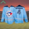 Blue Jays George Springer Replica Hockey Jersey 2024 Giveaway 1