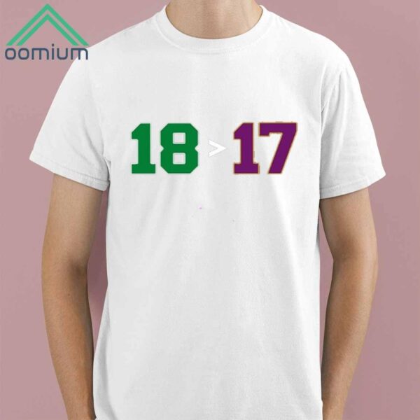 Boston 18 Bigger Los Angeles 17 Banners Shirt