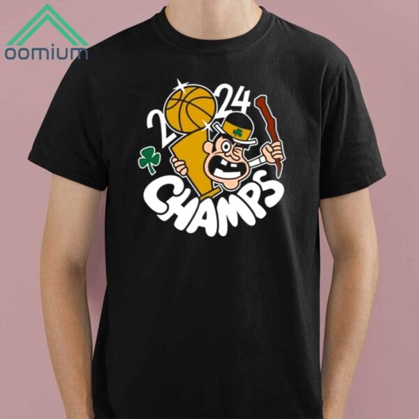 Boston 2024 Champs Leprechaun Shirt