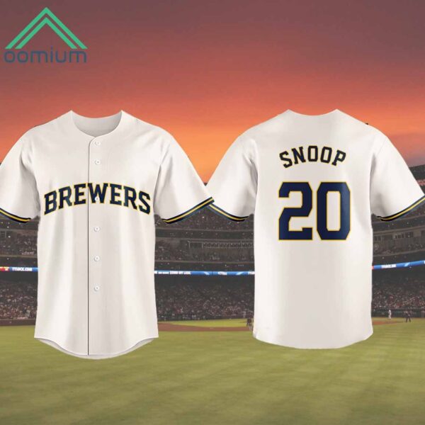 Brewers Snoop Dogg 20 Jersey