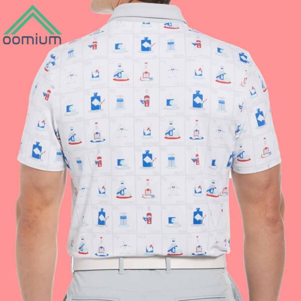 Cam Smith Print Petes Flash Cards Polo Shirt