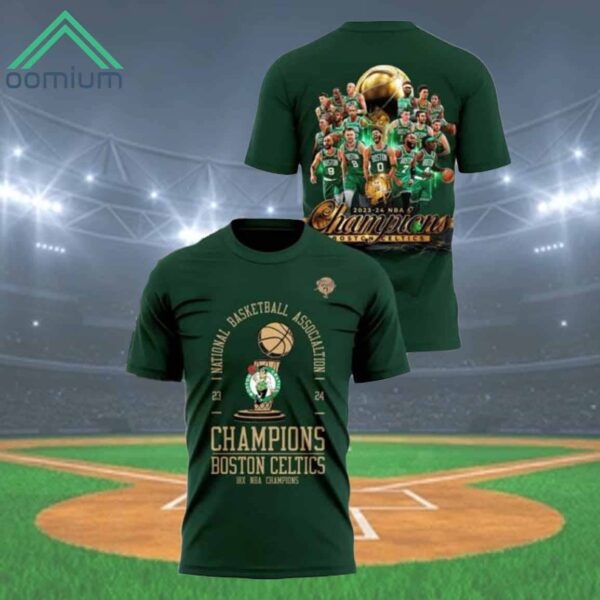 Celtics 18x Finals Champions T Shirt