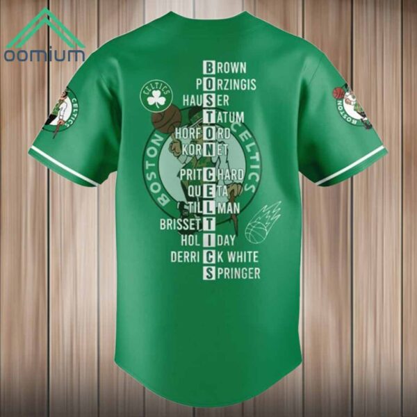 Celtics 2024 Finals Champions Baseball Jersey