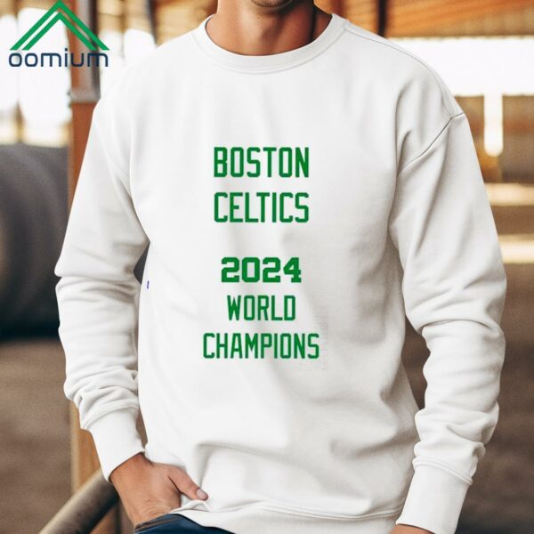 Celtics 2024 World Champions Shirt