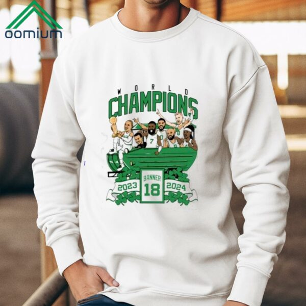 Celtics Banner 18 Duckboat Shirt