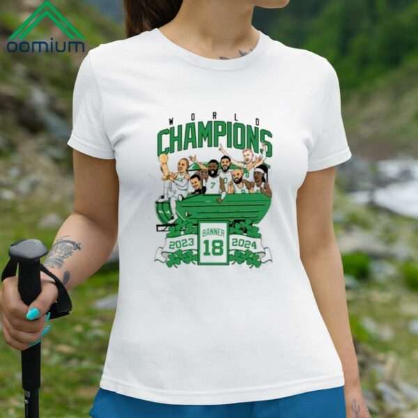 Celtics Banner 18 Duckboat Shirt