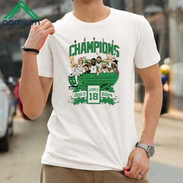 Celtics Banner 18 Duckboat Shirt