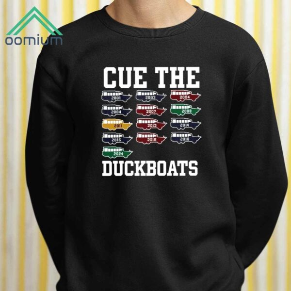 Celtics Cue The Duckboats 2024 Shirt