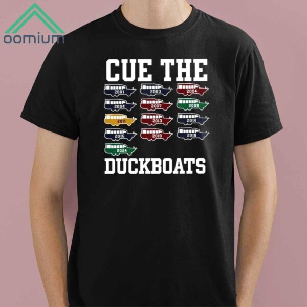 Celtics Cue The Duckboats 2024 Shirt