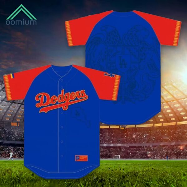 Dodgers Armenian Heritage Night Jersey 2024 Giveaway