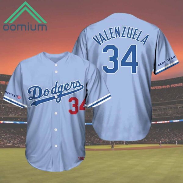 Dodgers Fernando Valenzuela Jersey 2024 Giveaway