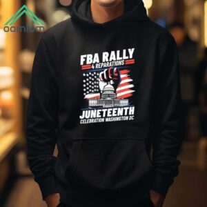 FBA Rally 4 Reparations Juneteenth Celebration Washington DC Shirt 1