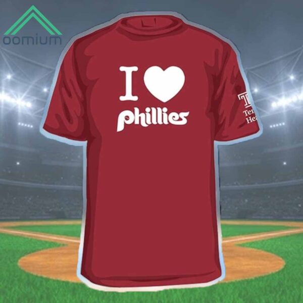 I Heart Phillies Night Shirt Phillies 2024 Giveaway