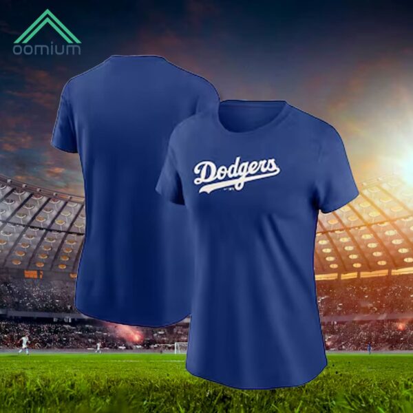 Los Angeles Dodgers Royal Wordmark Shirt