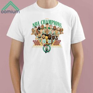 Luke Kornet Celtics Caricature Championship 2024 Shirt