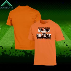 Mens Champion Tennessee Orange Tennessee Volunteers 2024 Baseball College World Series Champions Go Big Orange Shirt