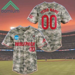 NC State 2024 College World Series Omaha Baseball Jersey