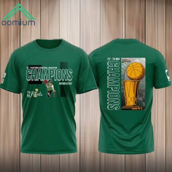 Natinal 2024 Basketball Assciation Celtics Champions Shirt